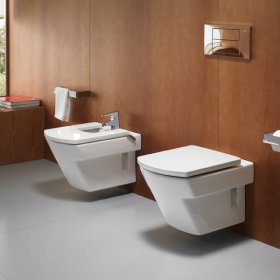 Duvara asılı tuvalet: iç mekanın moda bir parçası
