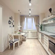 Stretch stropy v kuchyni: vlastnosti výběru, designu a instalace