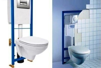 Правилно инсталирана инсталация за тоалетната