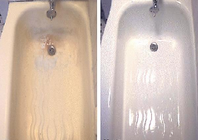 Възстановяване на вана от чугун
