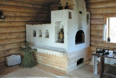 Отопление на фурната: традиционна печка