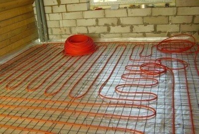 Полагане на кабел за подово отопление