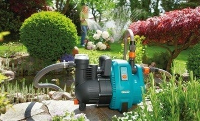 Повърхностната помпа е подходяща за поливане на градината