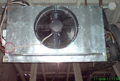 Ventilador para bomba de calor aire-agua.