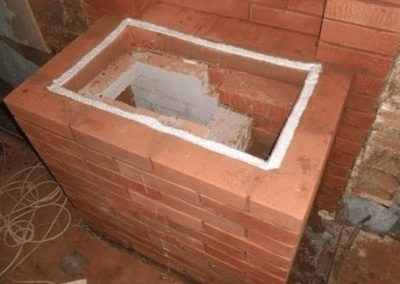 Изграждане на печка за камина